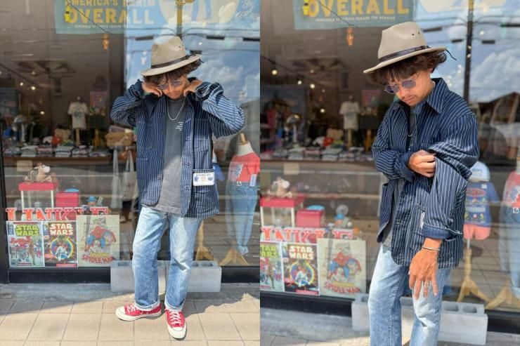 RRL(ダブルアールエルラルフローレン):インディゴ ドット