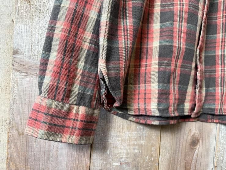 RRL(ダブルアールエルラルフローレン):フランネル ワークシャツ