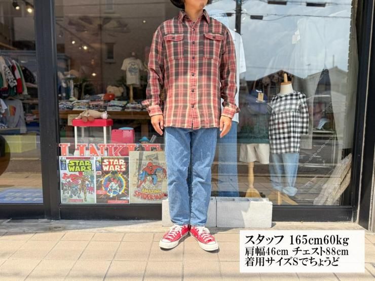 RRL(ダブルアールエルラルフローレン):フランネル ワークシャツ