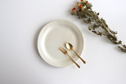リムプレート大皿　ホワイト　和食器