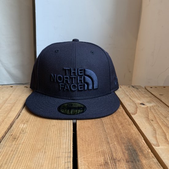 USストア限定 The North Face x New Era Half Dome Logo Cap navy 