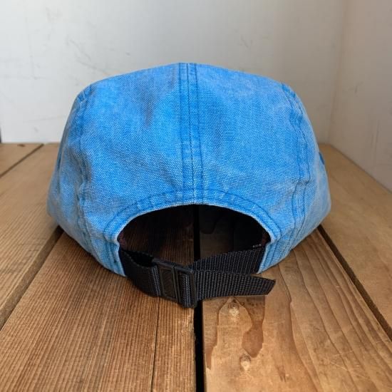 Supreme Washed Canvas Camp Cap Blue - New York Storage