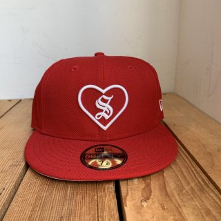 Supreme x  New Era Heart Cap