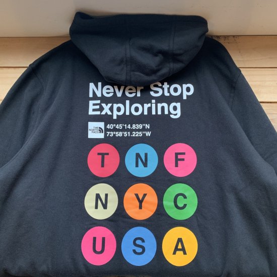 NY限定 The North Face NYC Pull Over Hoodie - New York Storage
