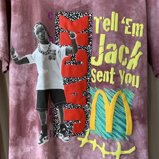 TravisScott  CACTUS JACK McDonald's Tee