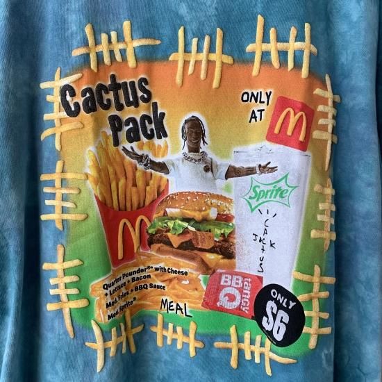 TravisScott  CACTUS JACK McDonald's Tee