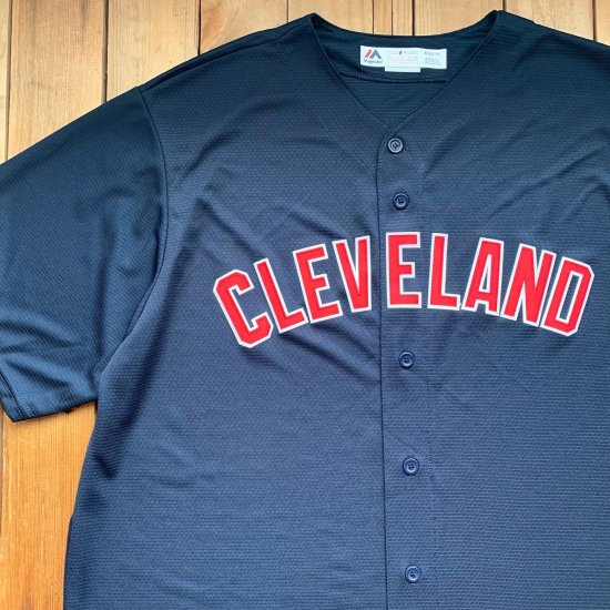 Majestic MLB Cleveland Indians Cool Base Jersey - New York Storage
