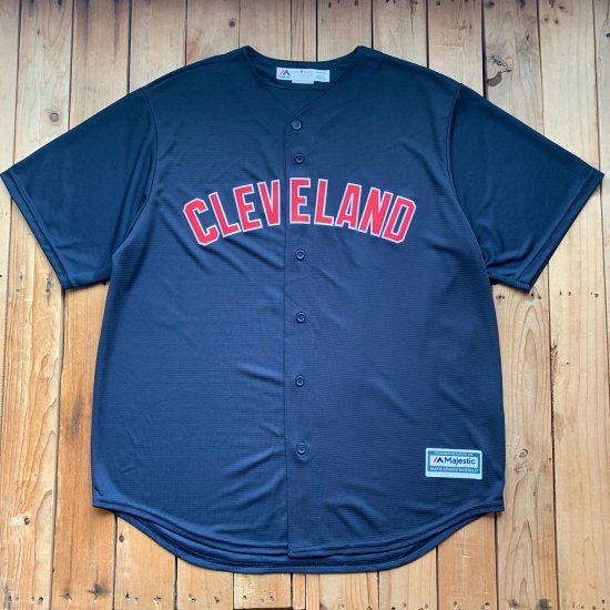 Majestic MLB Cleveland Indians Cool Base Jersey - New York Storage