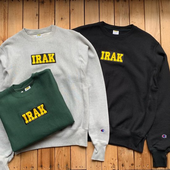 IRAK Box Logo Crewneck Sweatshirt - New York Storage