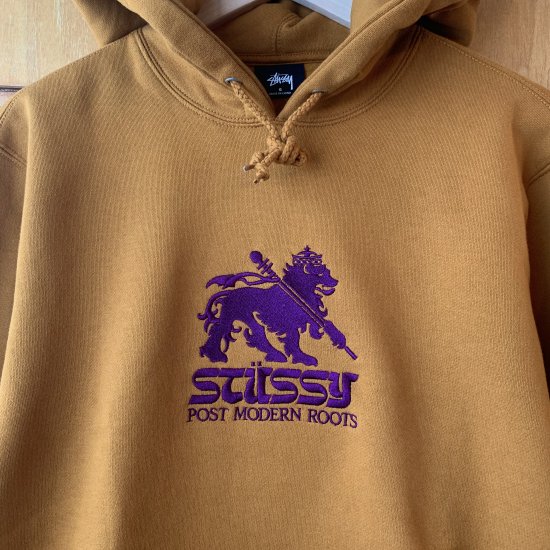 Stussy Lion Embroidered Hooded Sweatshirt - New York Storage