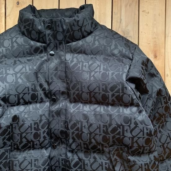 Supreme Fuck Jacquard Puffy Jacket M