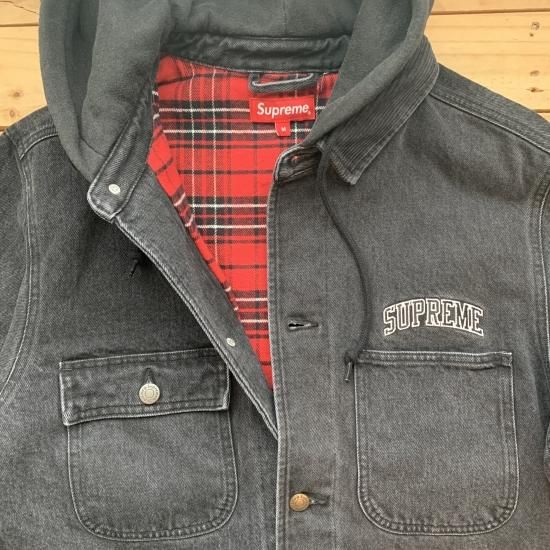 Supreme hooded chore coat deals