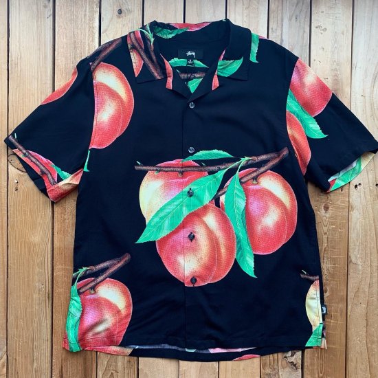 Stussy Peach Pattern Shirt - New York Storage