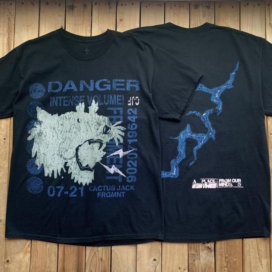 CACTUS JACK FOR FRAGMENT DANGER tシャツ