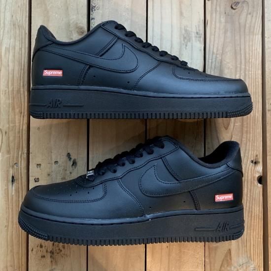 Supreme x Nike Air Force 1 Black - New York Storage