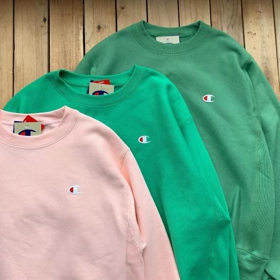 【 美品♪Champion  】 REVERSE WEAVE CREW NECK