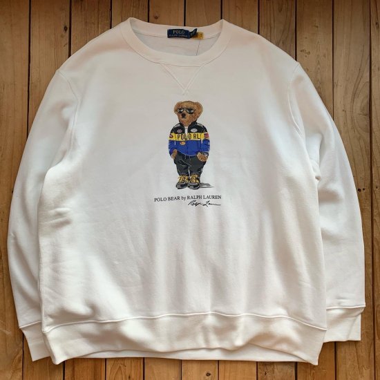 Ralph Lauren Polo Racing Bear Crewneck Sweatshirt - New York Storage