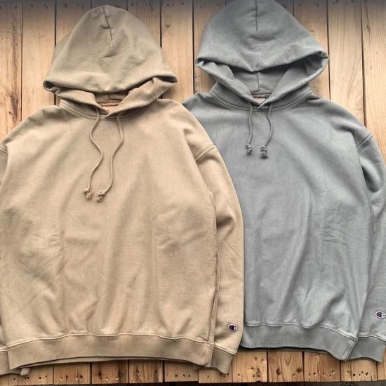 Champion garment hotsell dyed hoodie