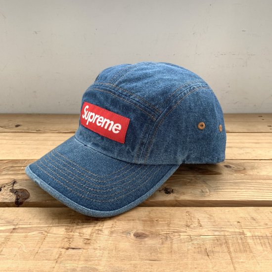 18ss Supreme Washed Chino Twill Camp Cap