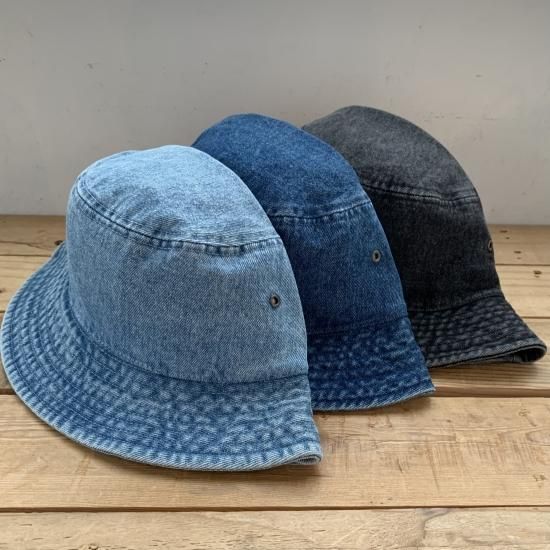 NEWHATTAN/BUCKET HAT DENIM/ニューハッタン バケットハット デニム