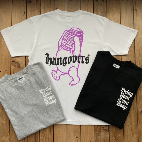 黒サイズ【hangoverz】ハングオーバーズ Tシャツ 罠BE hangovers