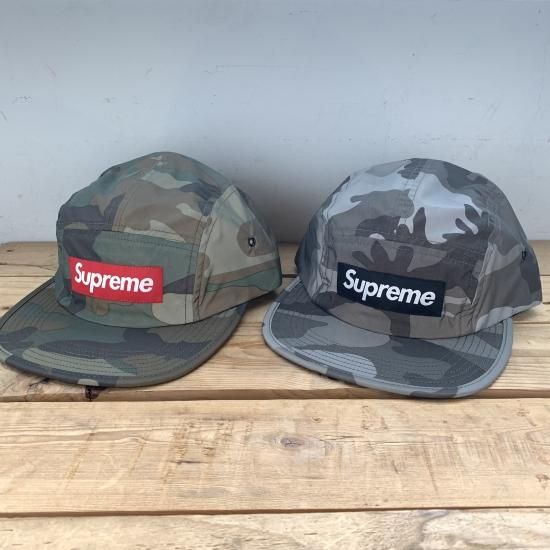 Supreme reflective camp cap (green)