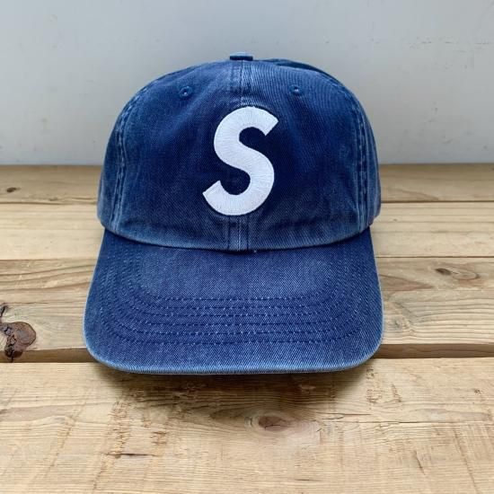 青 Supreme Pigment Print S Logo 6-Panel