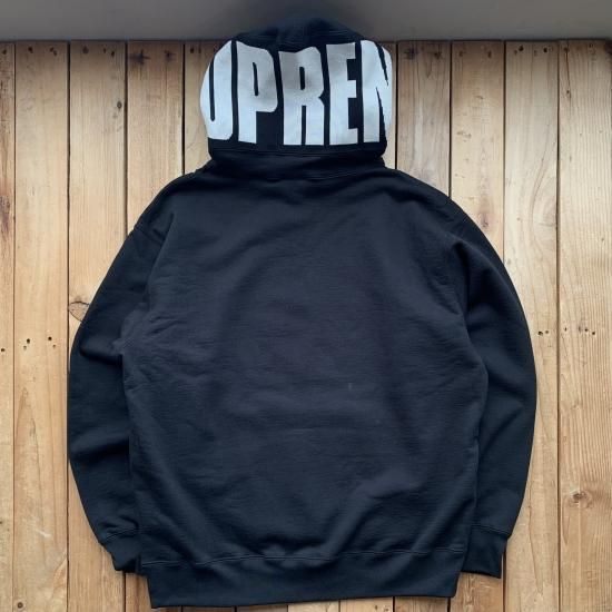 Supreme Rib Hooded Sweatshirt New York Storage