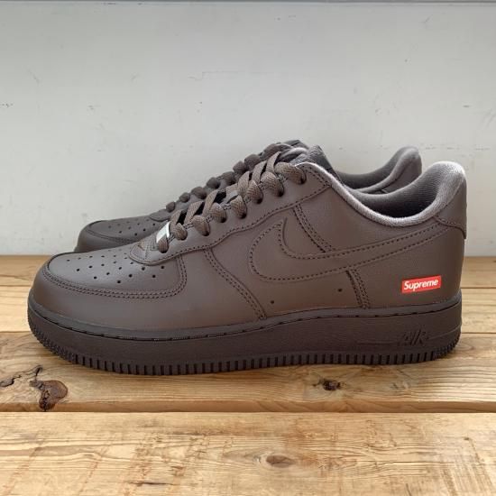 Supreme x Nike Air Force 1 Low Brown - New York Storage
