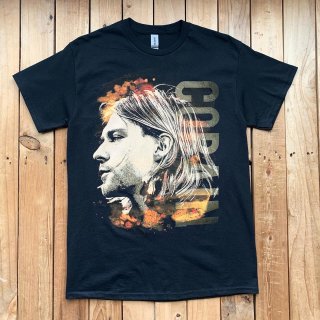 Nirvana Kurt Cobain Coloured Side View Tee