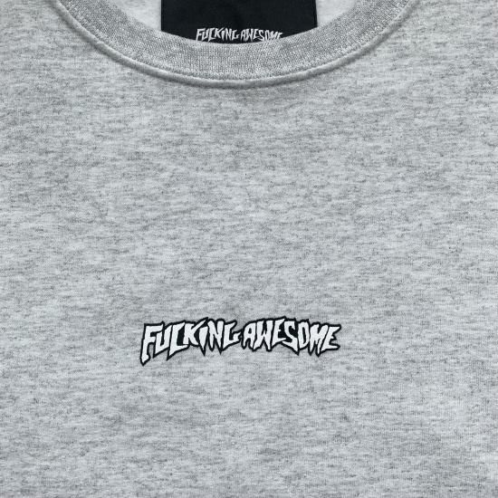 Fucking Awesome Crewneck | Grey - New York Storage