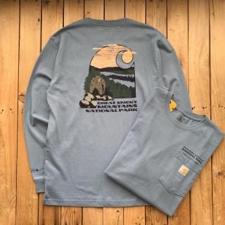 US Carhartt Smoky Mountain National Park Graphic L/S Tee