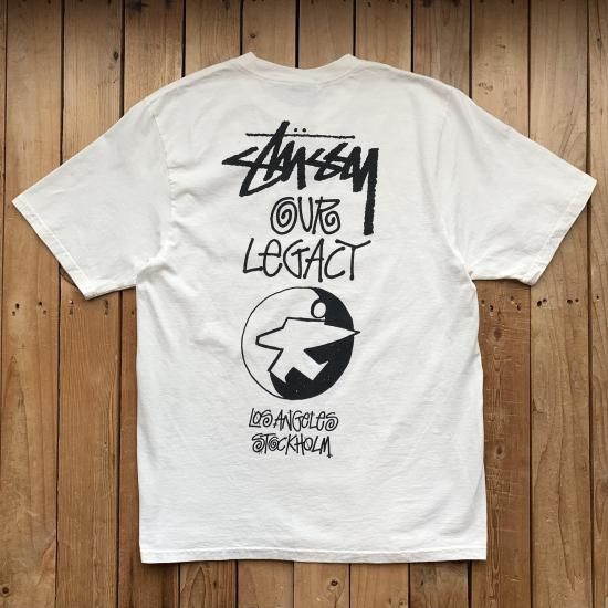 stussy Our Legacy Tシャツ Stüssy x Our Legacy Surfman Tee Black (SS21) – STEALPLUG KL