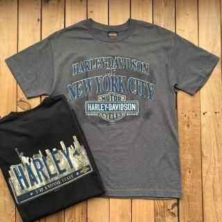NY Limited Harley Davidson NYC City Tags Dealer Tee