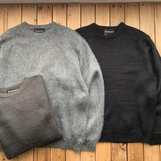 Town Craft  Solid Shaggy Crew Sweater