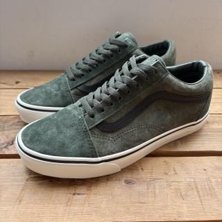 Vans Old Skool Sneaker Pig Suede Green