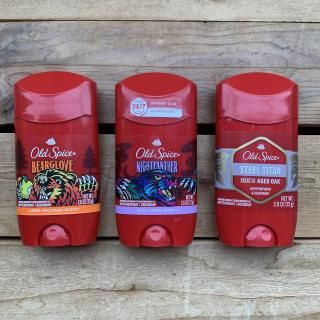 Old Spice Deodorant Bear Glove, Night Panther, Steel Titan