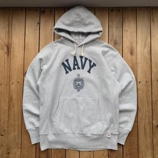 Houston Print U.S. Cotton R/V Sweat Hoodie U.S.NAVY
