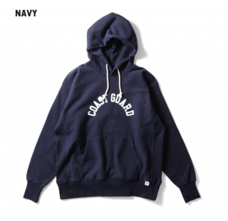 Houston Print U.S. Cotton R/V Sweat Hoodie (COAST GUARD) 
