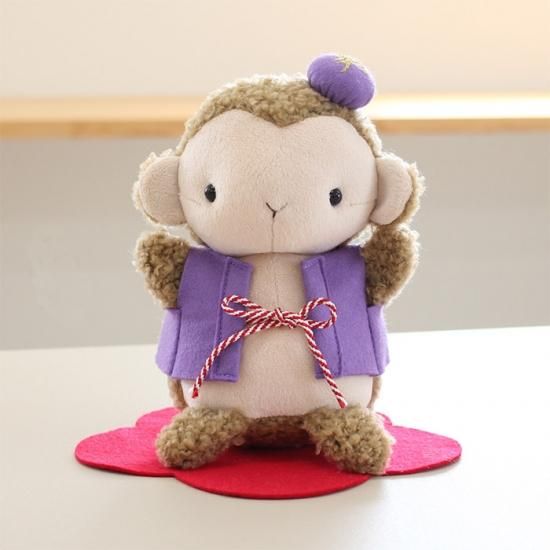 干支の申【喜寿・古希のお祝い】さる【ラッピング付き】【送料無料