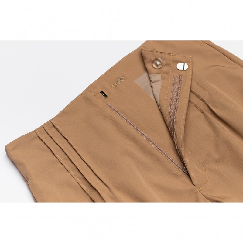 Front Slit Pants(Brown)