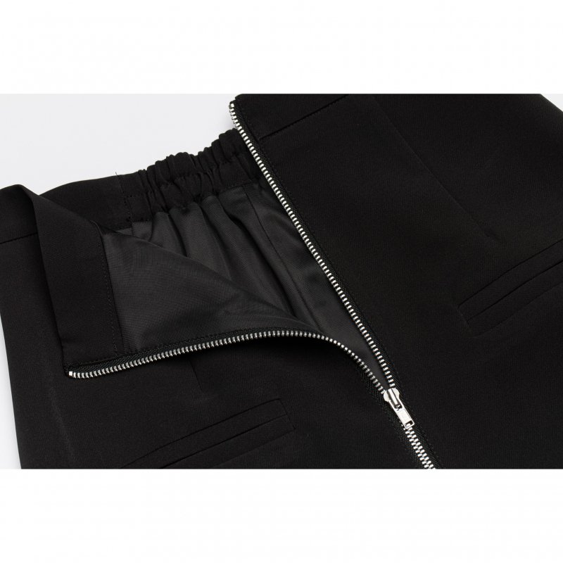 Slit Tight Skirt(Black)