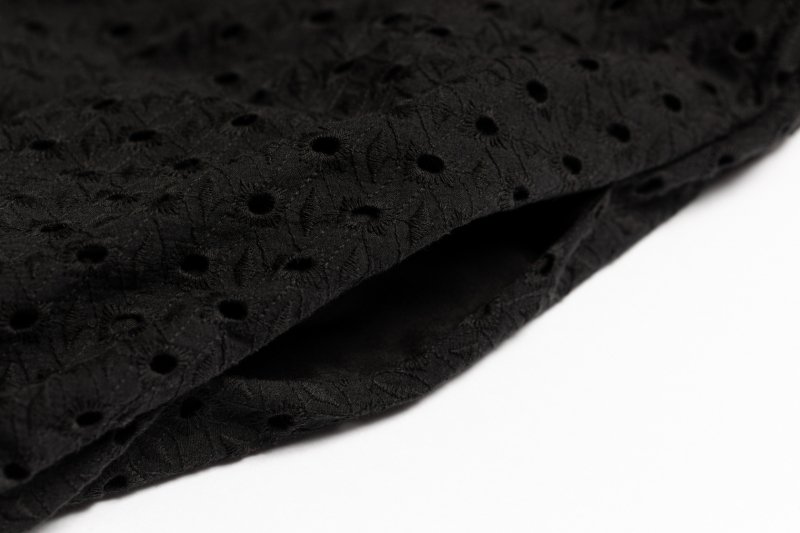 Cotton Lace One-Piece（Black）