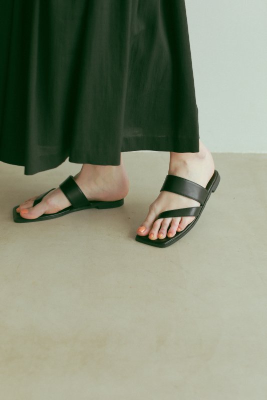 Flat Sandal（Black）M
