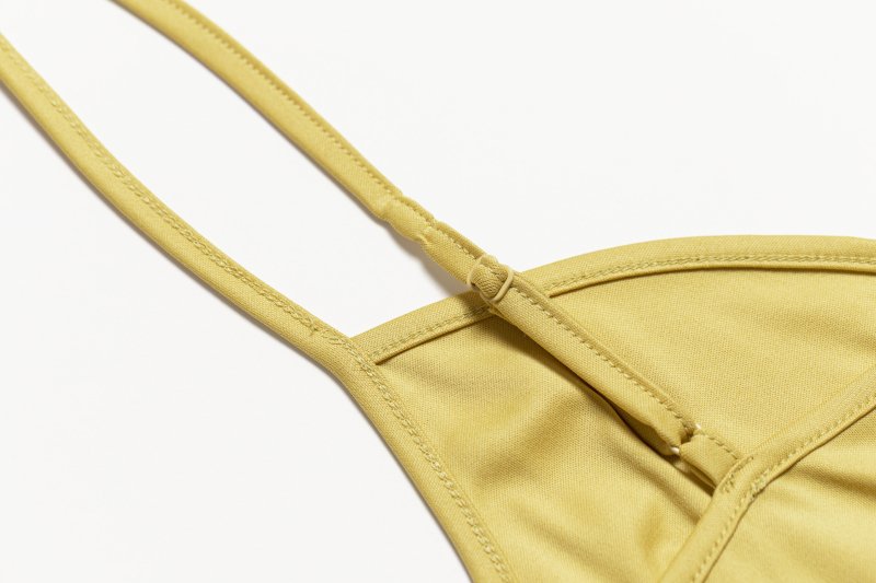 Polo Knit One-Piece(Yellow)
