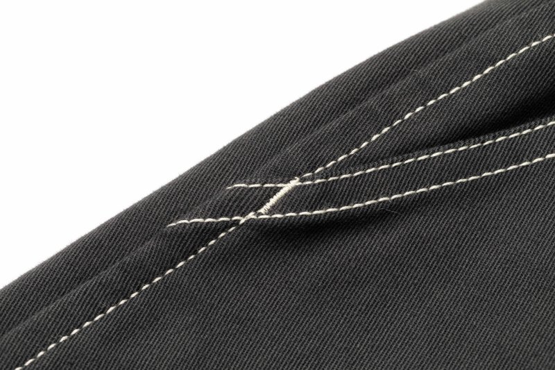 Stitch Straight Pants(Charcoal Gray)