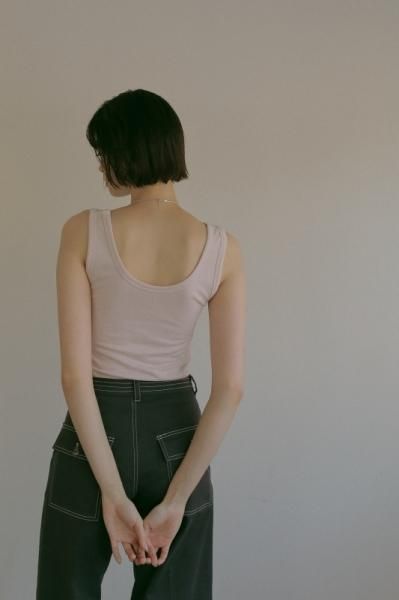 AMYER - Basic Tank Top(Pink)