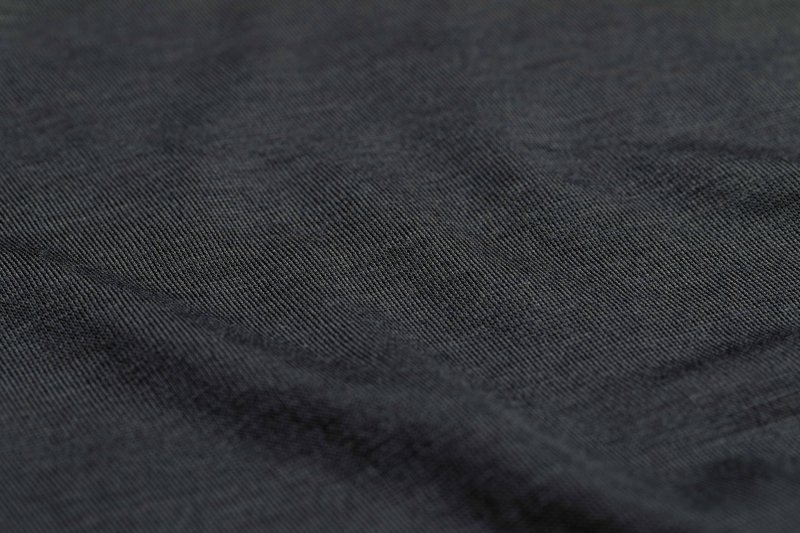 Square Neck Sheer Pullover(Charcoal Gray)