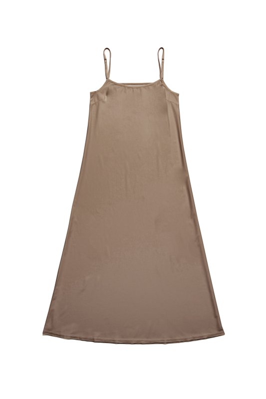 Cotton Crepe One-Piece(Brown)