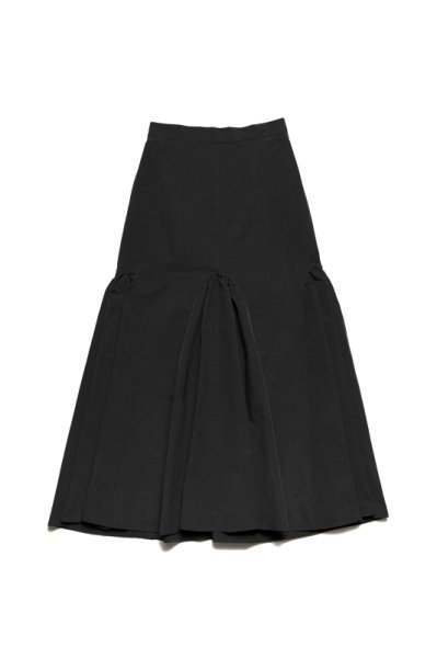 AMYER - Volume Long Skirt(Black)